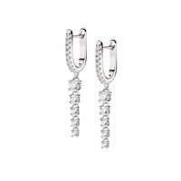 Orecchini Amen Donna Diamonds in Argento EMOLUBBZ1